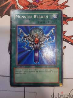 Monster Reborn 1st edition yugioh card