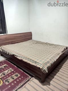 Bed and mattress سرير وفراش 0