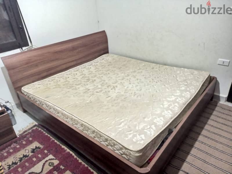 Bed and mattress سرير وفراش 5