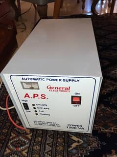 APS Automated power supply A. P. S 1200watts