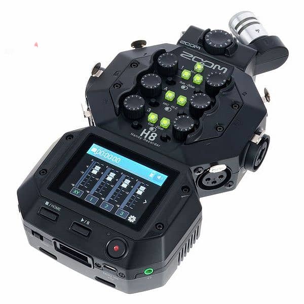 Zoom H8 8-Input / 12-Track Portable Handy Recorder 0