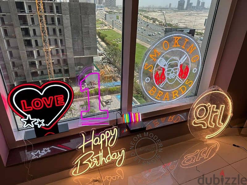 customised neon تصنيع ديكور نيون
Find your dream sign or create your 0
