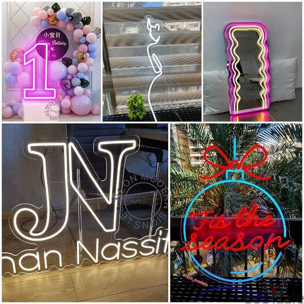 customised neon تصنيع ديكور نيون
Find your dream sign or create your 18