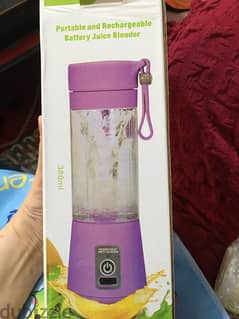 rechargeable and portable battery juice blender