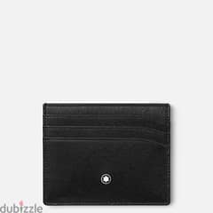 GENUINE Mont Blanc 6cc single flap minimalist wallet