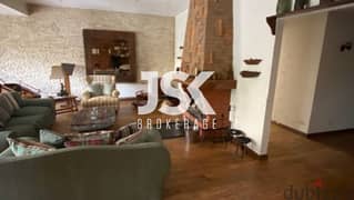 L11962-Apartment With 450 SQM Garden for Rent in Mtayleb