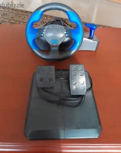 driving wheel with pedals for games