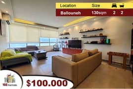 Ballouneh 130m2 | Prime Location | Perfect Condition | View | TO |