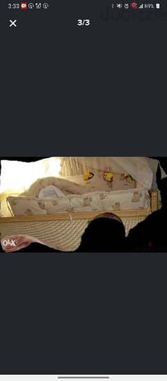 Bed for baby & kids excellent condition سرير للأطفال ممتاز