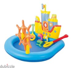 Bestway Inflatable Tug Boat Play Center Pool 140 x 130 x 104 cm