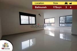 Ballouneh 175m2 | Brand New | For Rent | Excellent Condition| View |IV