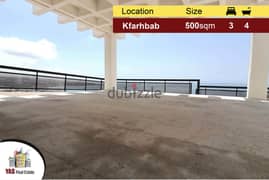 Kfarhbab 500m2 | Duplex / Rooftop | Prime Location | View | IV |