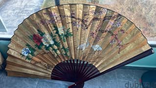 vintage chinese wall fan