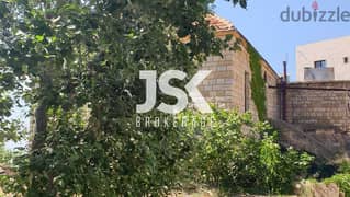 L12179-A Unique Land With Traditional House for Sale in Dhour Choueir