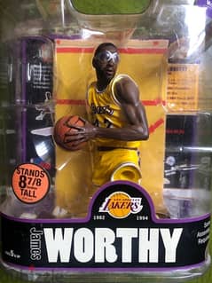 Basketball Lakers hall of fame JAMES WORTHY