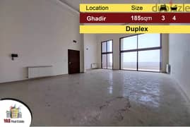 Ghadir 185m2 | Brand New | Duplex | Excellent Condition |  View | PJ |