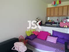 L12429-60SQM Furnished Chalet with Terrace for Rent in Jbeil(Seasonal)