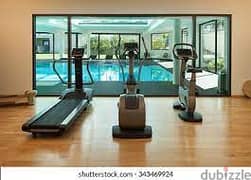 RAWCHE 1st LINE  + Sea View , GYM&POOL (600Sq) 24/7 ELEC , (JNR-128)