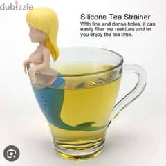 funny hanging mermaid shape tea dispencer