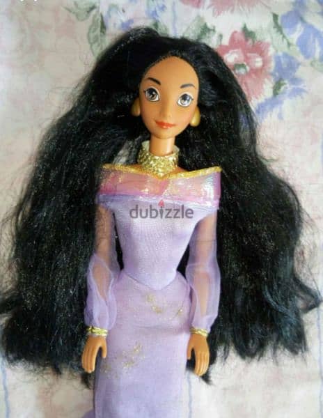 Princess JASMINE ALADDIN RARE GORGEOUS DISNEY character doll by Mattel 1