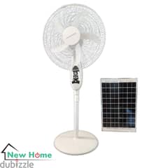 Solar Rechargable Fan 18 inch مروحة تشريج طافة شمسية