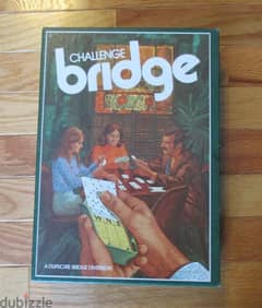 Challenge Bridge Bookshelf box set Game 3M 1972 as new