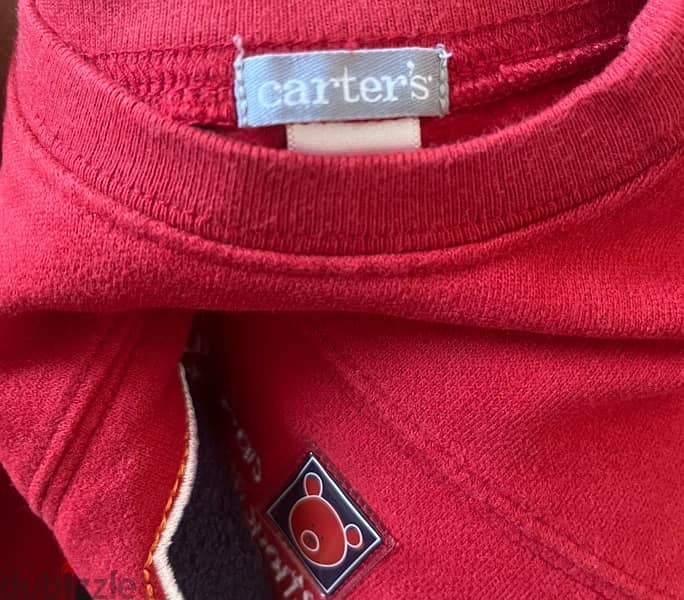 “Carter’s” Red Overall 2