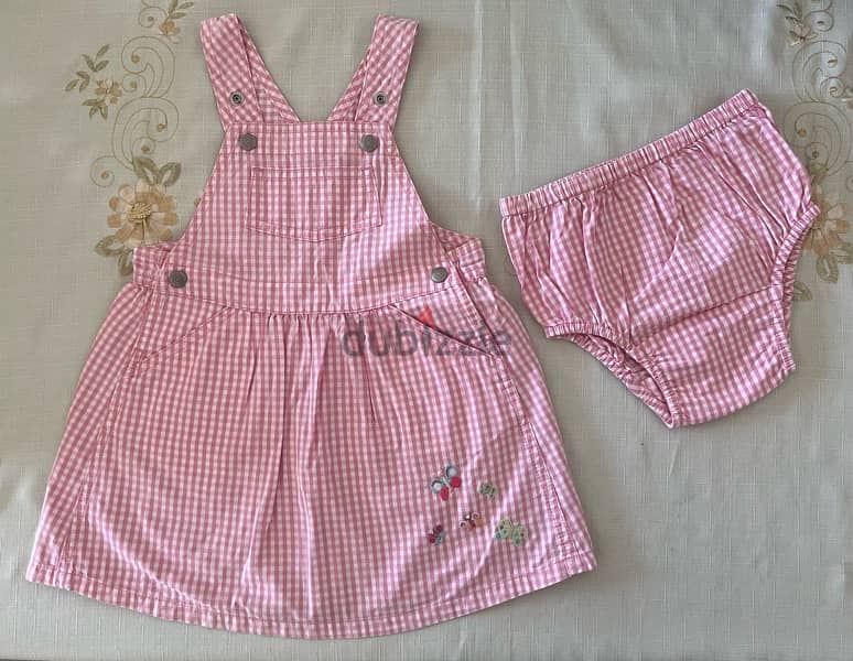 Pink Cute Cotton Dress 0