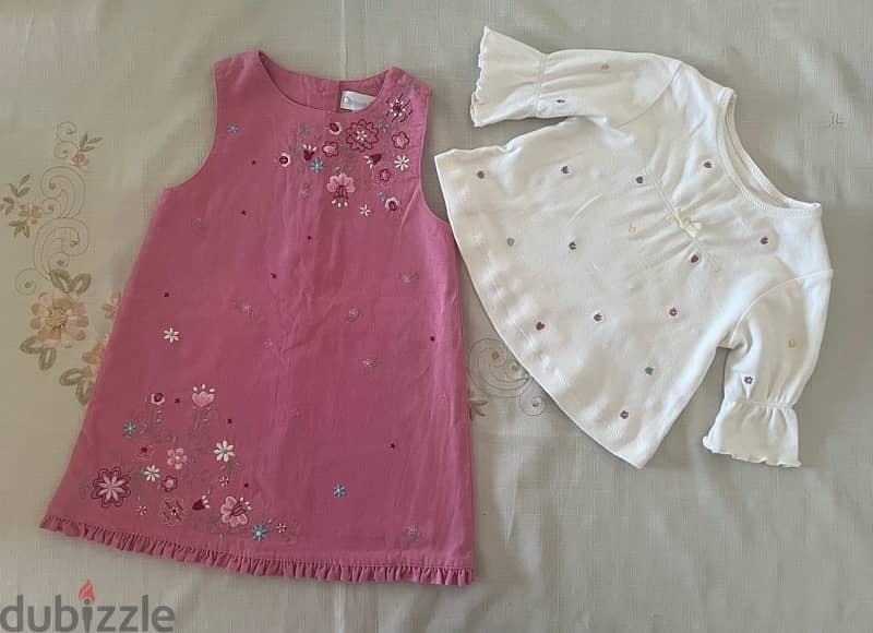 “Chelsea’s Corner” Pink Dress with a White T-Shirt 2