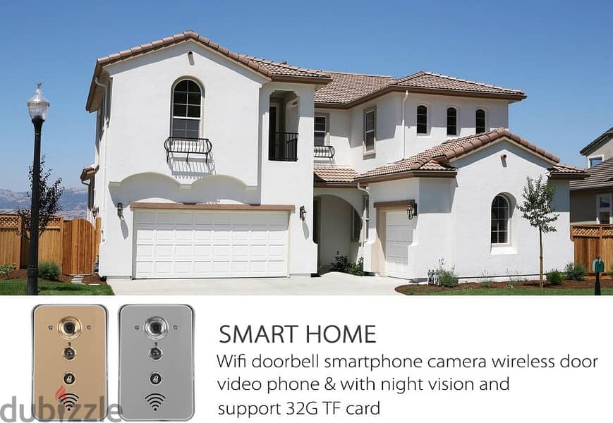 ip cam Smart Wi-Fi Camera Doorbell - IP Cam, Android and iOS Apps, 3