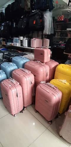 New summer colors travel bags set suitcase luggage swiss