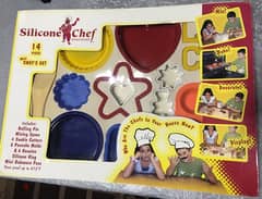 Silicone chef Bakeware for kids OVEN PROOF UP TO 475*F ~= 250*C