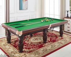 Stone Pool table Carving wood