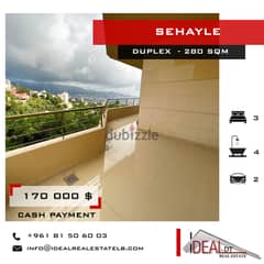Duplex for sale in sehayle 280 SQM REF#NW56222