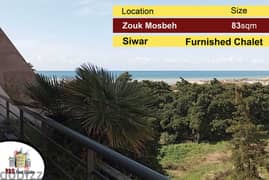 Siwar | Zouk Mosbeh | 83m2 | Chalet | Furnished | Sea View |