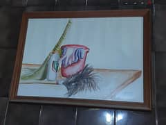 Wall Decoration Painting  - Handmade  - لوحة رسم يد