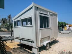 Prefab house on wheels