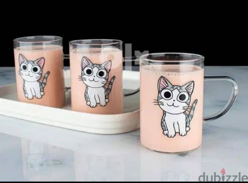 the cutest transparent glass mugs 2
