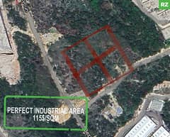 REF#RZ93860.3700sqm Industrial Land in Nahr-Ibrahim/Fatre for sale !