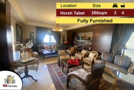 Horsh Tabet 280m2 |Spacious Flat | Mint Condition | Fully Furnished |