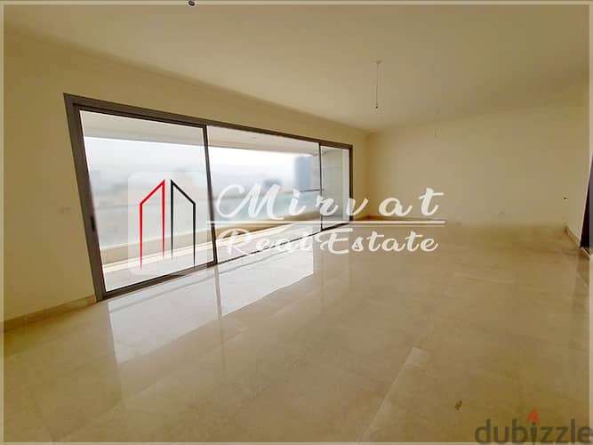 262sqm New Apartment For Sale Achrafieh 500,000$|Balcony&Open View 2
