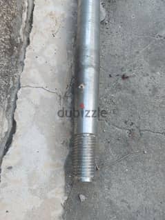 axe stainless 316 50mm × 4500mm
