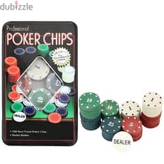 poker chips 100 pcs