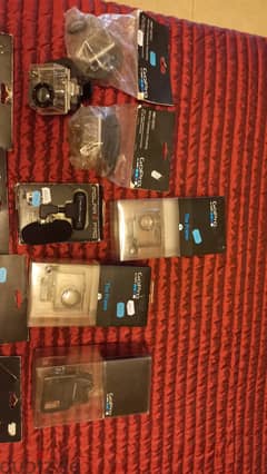 Go pro accessories genuine in box new