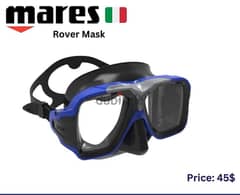 Mares Rover scuba diving snorkeling spearfishing ناضور للغطسmask