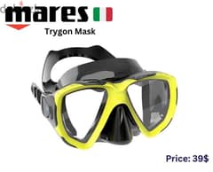 Mares Trygon diving scuba snorkeling mask ناضور للغطس 0