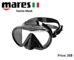 Mares Vento diving scuba snorkeling spearfishing mask ناضور للغطس