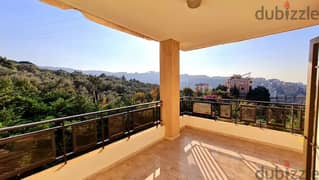 180 Sqm| Super deluxe apartment in Mansourieh / Blata | Mountain view