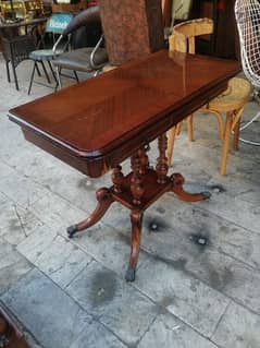 طاولة لعب ريجنسي انتيك انجليزي قديم table de jeu