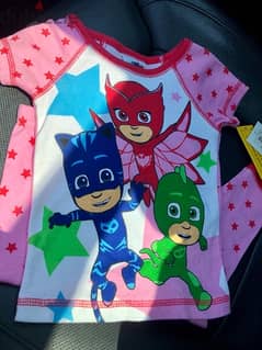 kids clothing , pyjamas pj masks, figures or characters